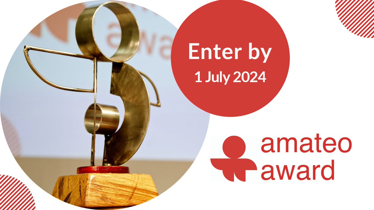 Has your group run an arts project that could inspire others? Enter the 2024 Amateo Award! Stand a chance to win a trip to the conference in Prague in Nov 24! Entries close 1 July. See more details: amateo.org/amateo-award-2… @AmateoEurope