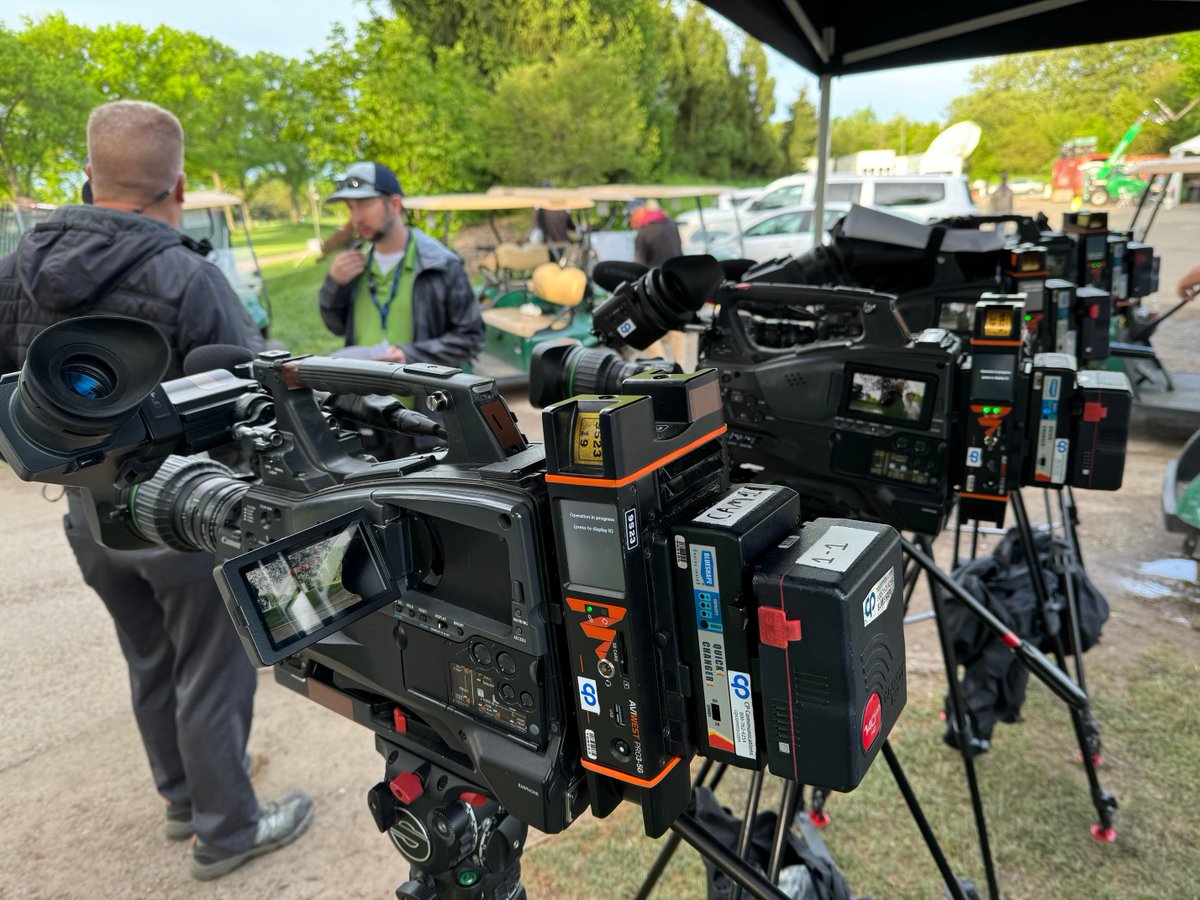 CP_Comm's tweet photo. CP teamed up with OKG Production to bring our state-of-the-art equipment to the LPGA feature group coverage on ESPN+ Cognizant Founders Cup 2024! #CognizantFoundersCup #CPCommunications #ProductionTruck #LiveBroadcasting #GolfTournament #SportsProduction #Studioproduction https://t.co/V4VADExAnY