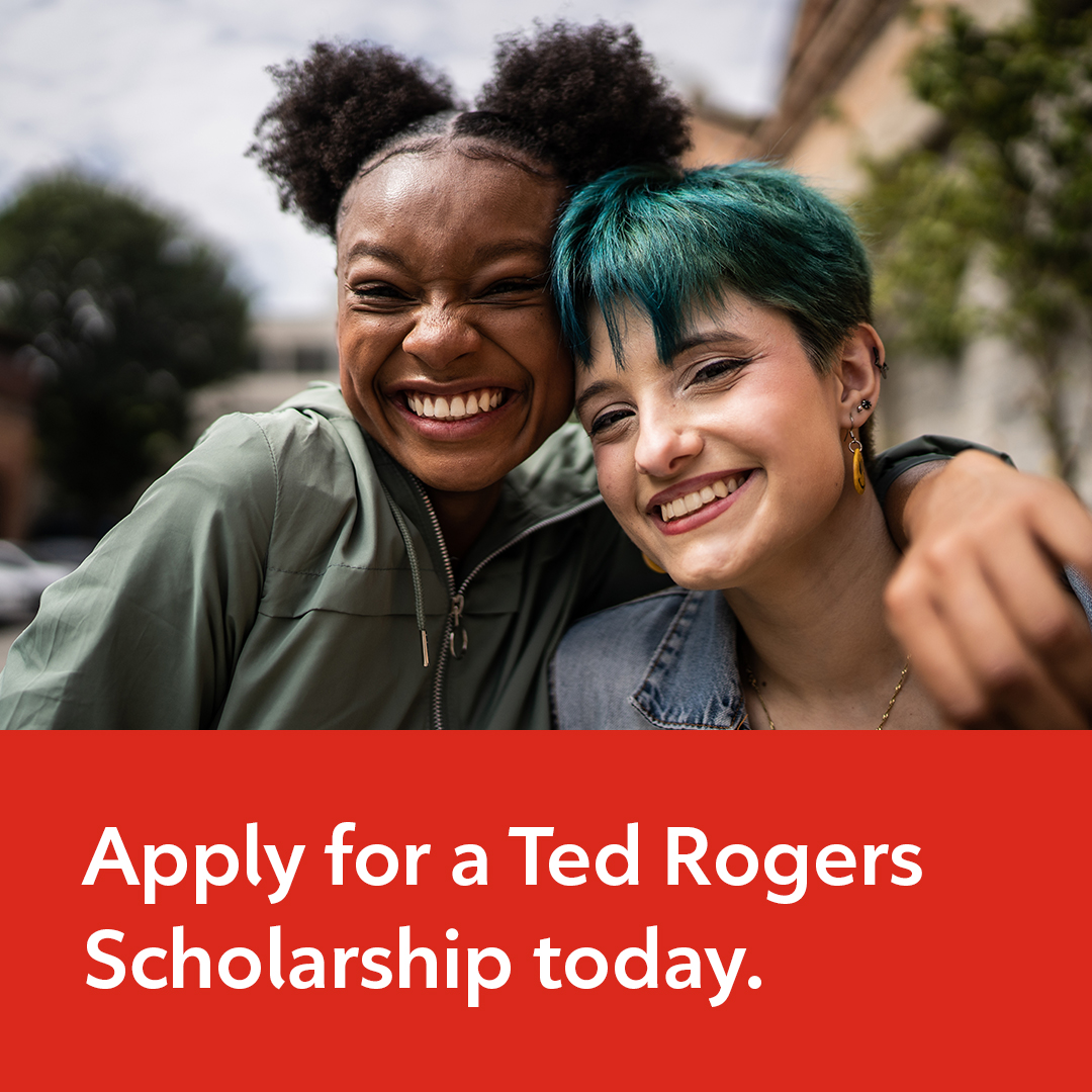 We’re awarding hundreds of Ted Rogers Entrance Scholarships to eligible youth across Canada starting their first degree, diploma or trade school program. We are proud to help youth pursue their post-secondary education. Apply today! Visit: bit.ly/TedRogersSchol…