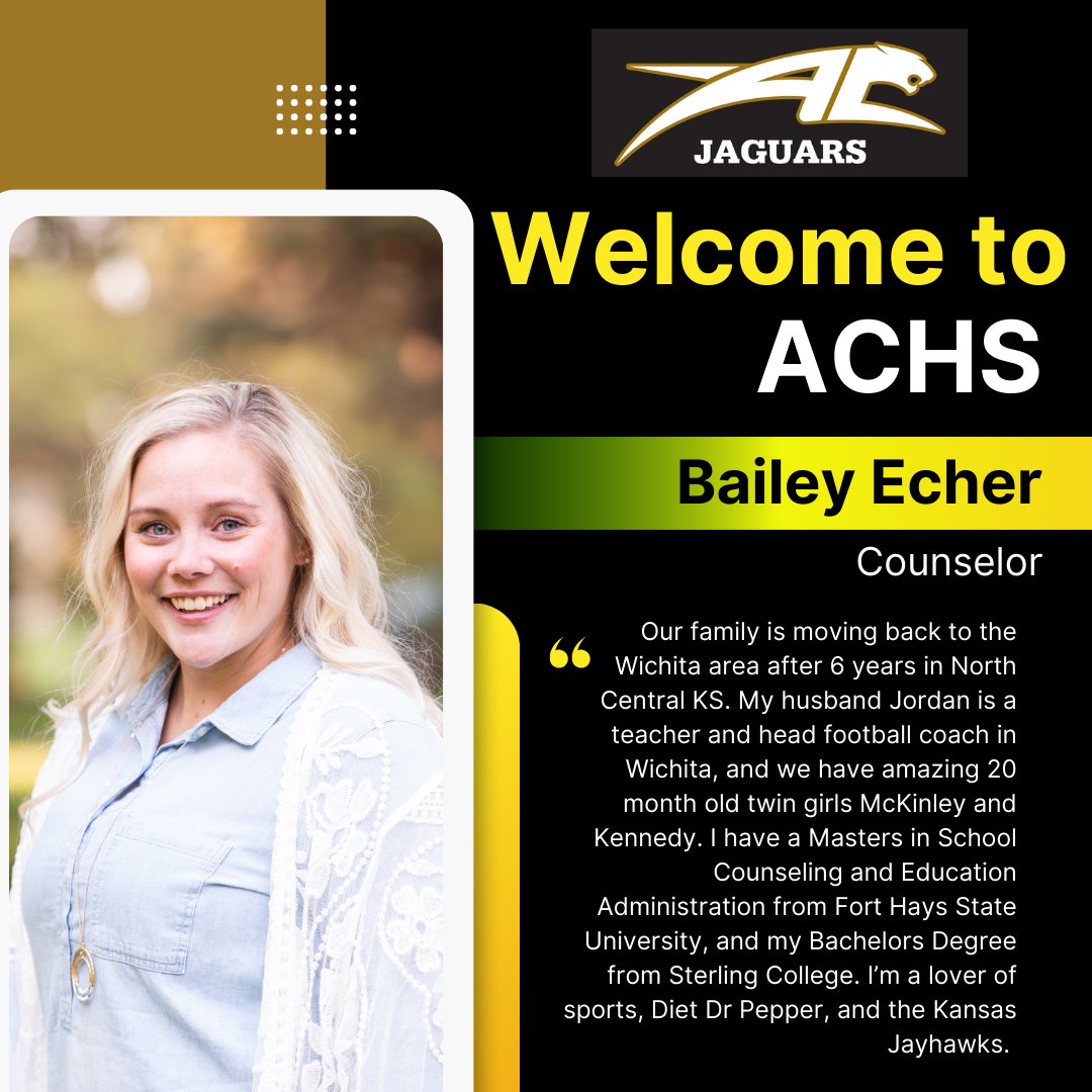Welcome Bailey Echer