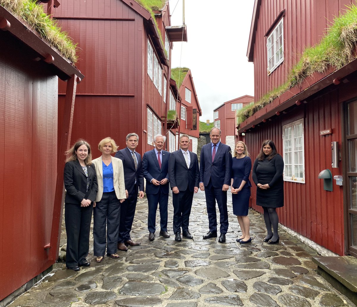 Valueable engagement against a challenging global backdrop today as the MFA met with @StateDept & @USAmbDenmark today to discuss ongoing endeavours to implement the vision set out in the 🇫🇴-🇺🇸 Partnership Declaration 🤝