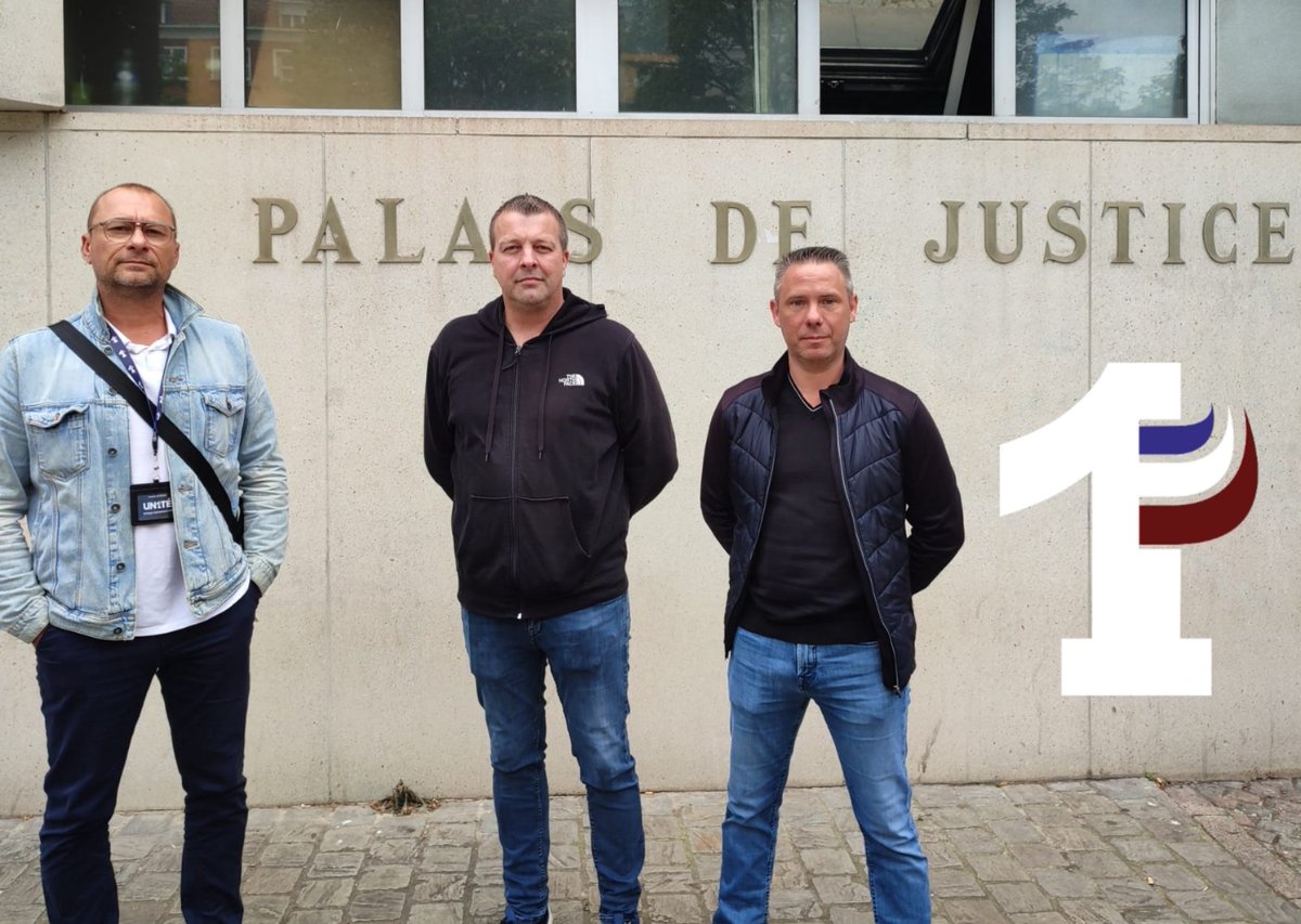 UN1TÉ 59 est présent au tribunal judiciaire de #Lille pour le verdict du #procès de celle qui a tué notre collègue, le #policier Romain Boulenge. Dans la nuit du 4 au 5 septembre 2020, elle avait pris le volant alcoolisée et l’avait tué en fonçant dans la voiture de Police où il…