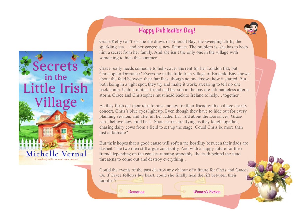 #SecretsintheLittleIrishVillage #NetGalley. @MichelleVernal