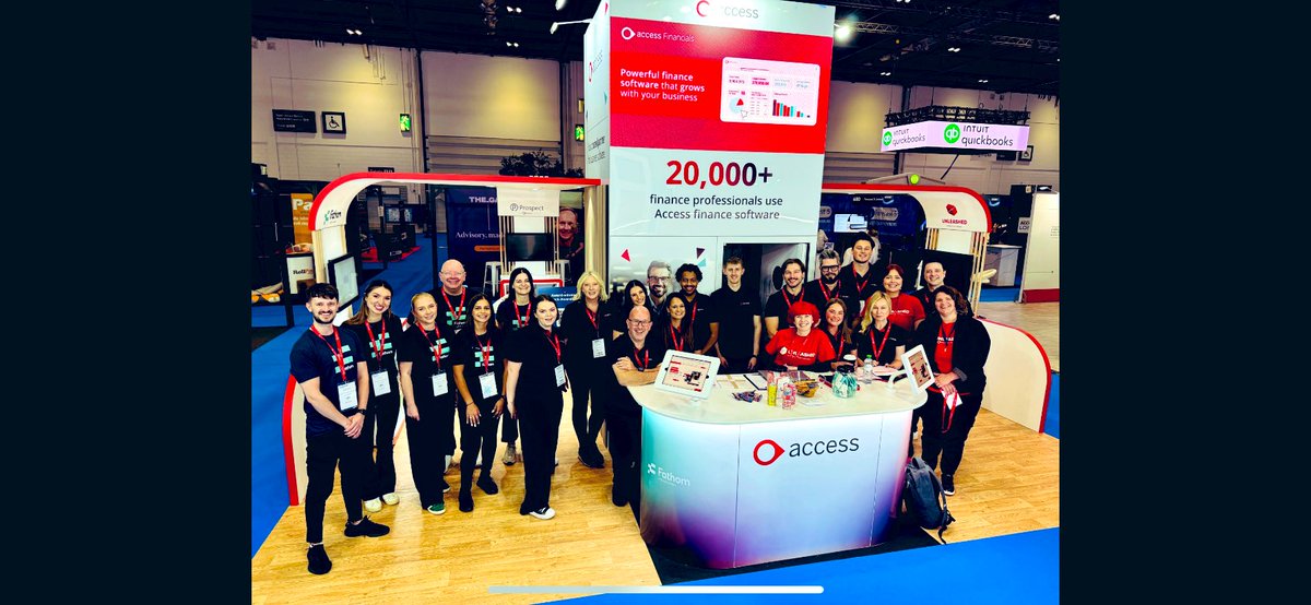 A lot of experts. You would think too many, but no, all rushed off our feet on day 1 morning of @Accountex #accountex24