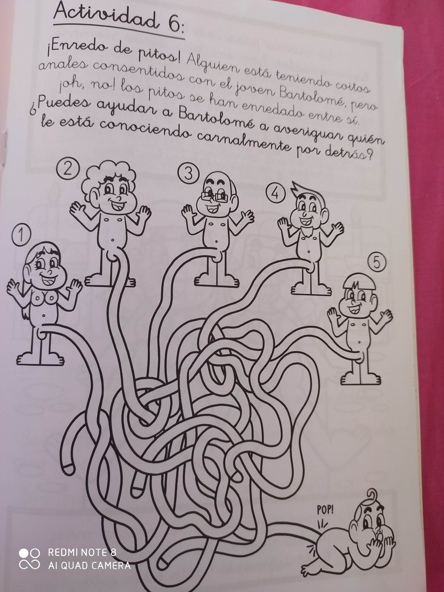 Libro infantil para colorear a la venta en España. Lo venimos diciendo hace rato! La idea de estos degenerados hijos de puta siempre fue abusar de los niños.