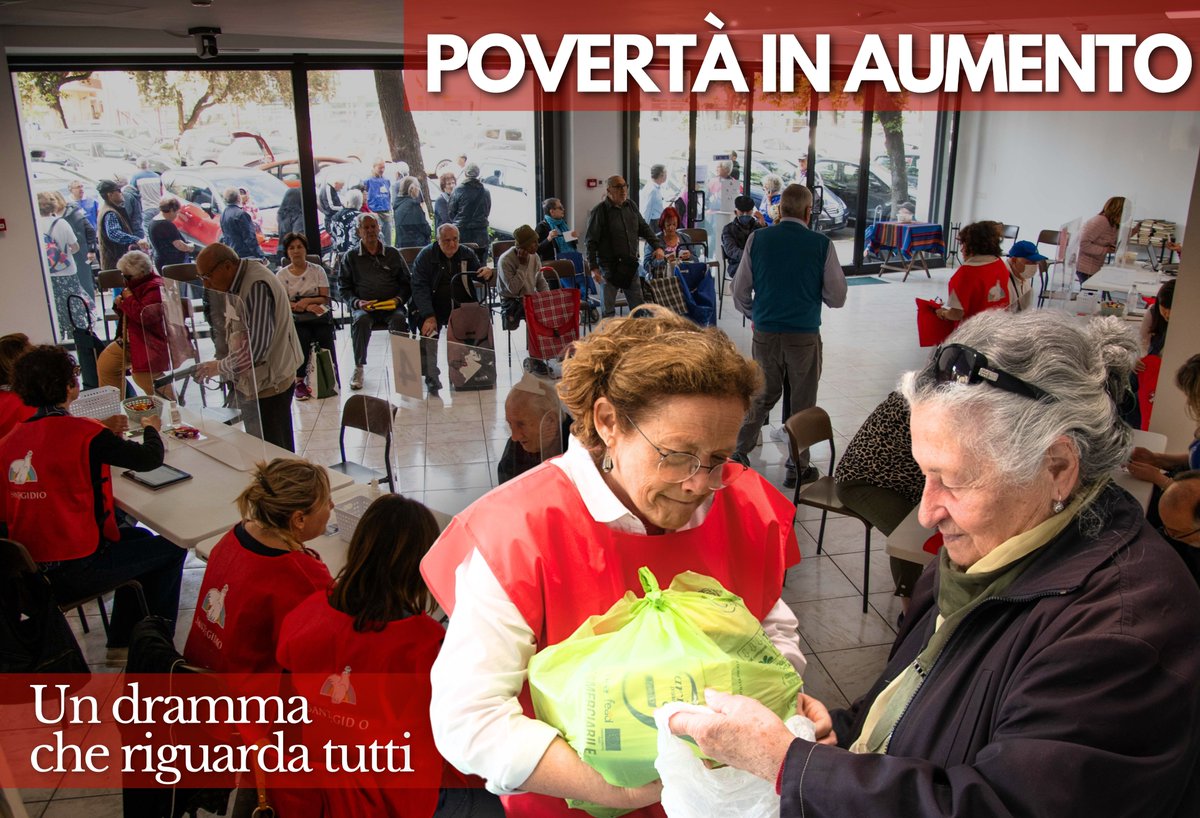 Povertà in aumento, un dramma che riguarda tutti. Appello di Sant'Egidio: aiutateci a sostenere famiglie, bambini e anziani in difficoltà segidio.it/Qx5J