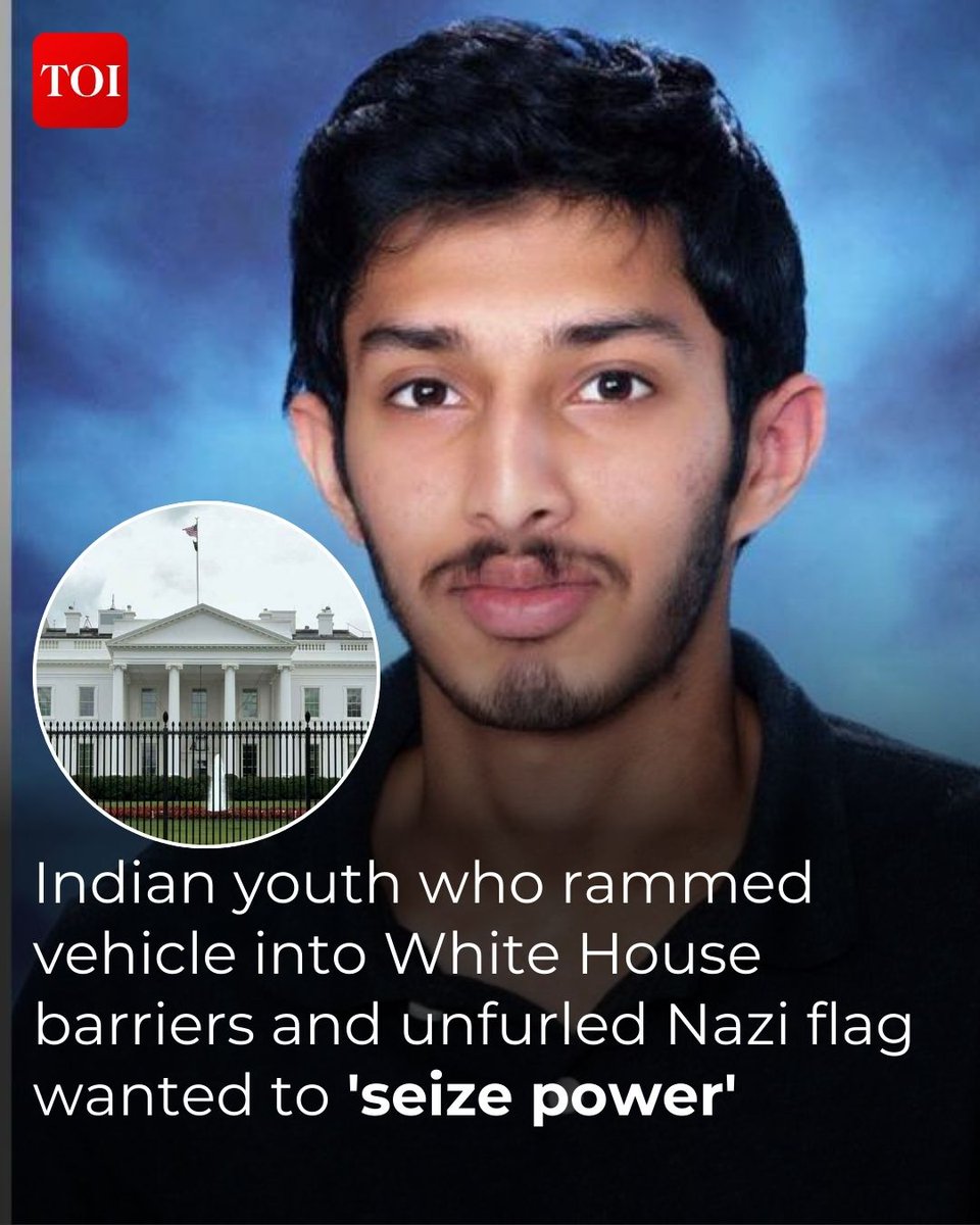 A 20-year-old youth Sai Varshith Kandula with family roots in Chandanagar in Hyderabad and living in the US with a Green Card, has pleaded guilty to damaging federal property when he rammed a vehicle into Lafayette Square in Washington last year.

Read more 🔗