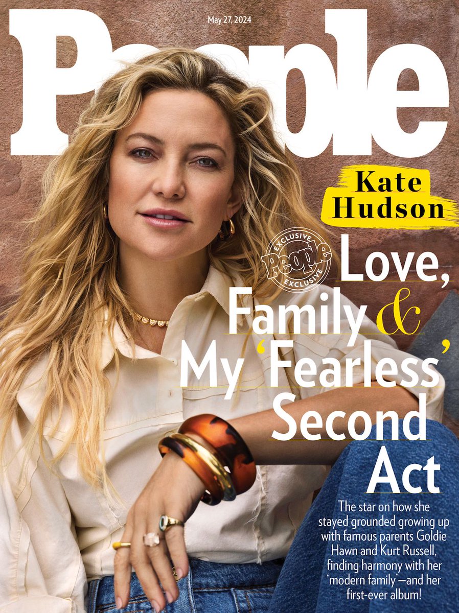 🔗: peoplem.ag/4bfM39N

Kate Hudson is finally pursuing one of lifelong dreams: rock stardom. Read the full story in the link attached. | 📷️: Michael Schwartz