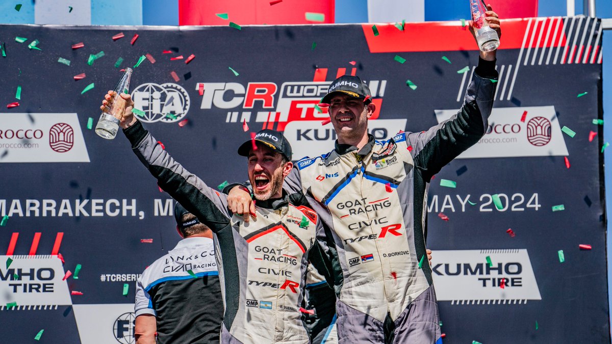 🚨NEWS!🚨Following Marrakech podium, Dusan Borkovic goes full-time in the FIA #TCRWorldTour with GOAT Racing.

More ▶️ bit.ly/4ajnLdv