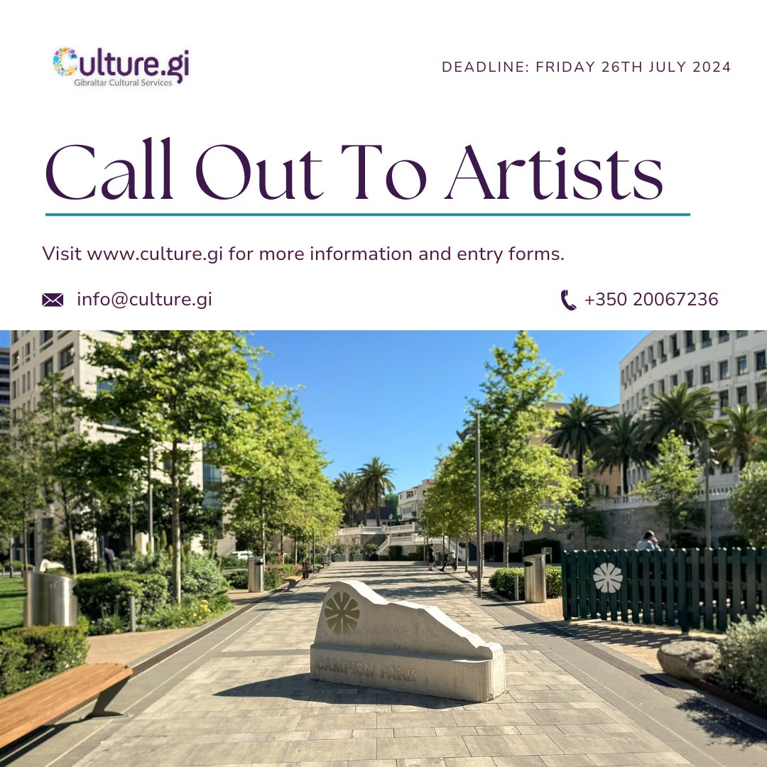 Gibraltar Cultural Services, on behalf of His Majesty’s Government of Gibraltar, is reaching out to artists to design a memorial to commemorate the members of our community who lost their lives to the Covid-19 Pandemic. Read more here: bit.ly/3V2ck5q