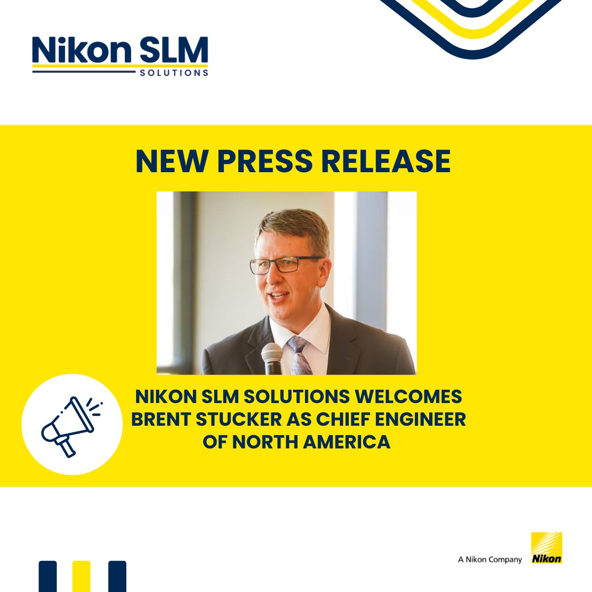 Nikon SLM Solutions proudly welcomes Dr. Brent Stucker as our new Chief Engineer for North America, effective June 1st, 2024. Brent is set to steer our innovative drives and operational growth to new heights. 

Read the full press release here: lnkd.in/ebc4bJ5x