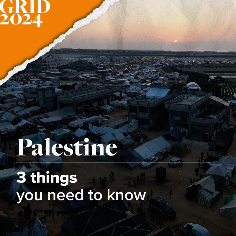 IDMC_Geneva's tweet photo. In the last quarter of 2023, conflict triggered 3.4 million internal displacements, or movements, in #Gaza.

At the end of 2023, 1.7 million people were living in internal displacement in the Gaza Strip.

Learn more in our in-depth analysis in #GRID2024 👇
https://t.co/UluL11msPJ