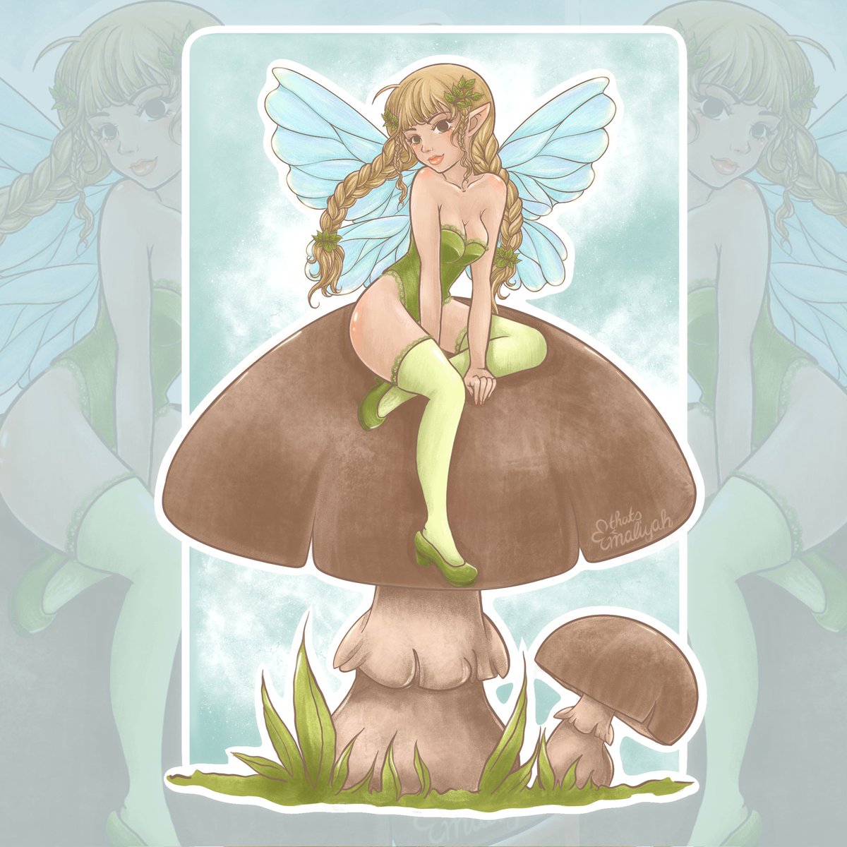 Fairy and Mushrooms ❤️🧚🏻‍♀️🍄
.
.
.
.
.
#art #digitalart #procreate #procreateart #illustration #artwork #artistOnTwitter #artist #painting #drawing #fairy #fairytail #fairyart #fairycore #fantasy #fantasyart #mushrooms #mushroomlove