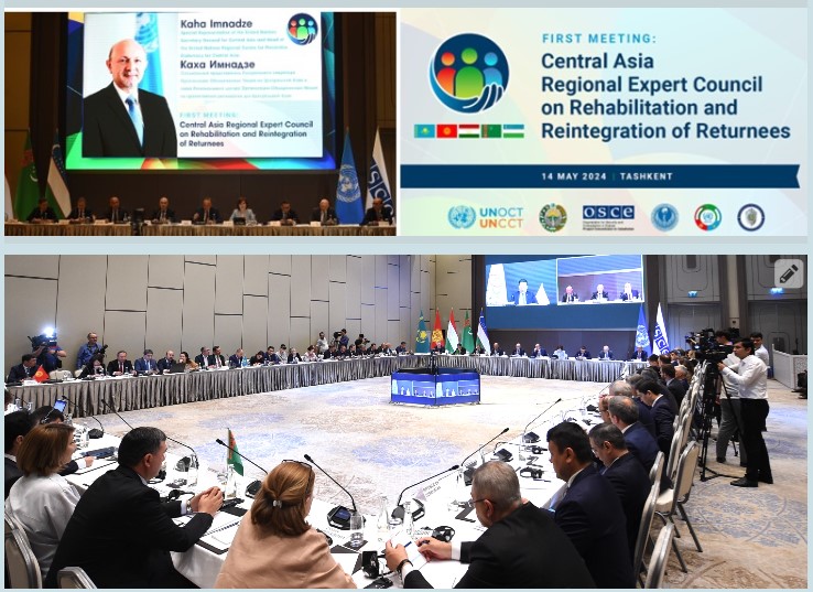 @UNRCCA in close partnership with @UN_OCT @uzbekmfa, #ISRS under the 🇺🇿President, State Security Service of 🇺🇿, Committee on Family & Women under the Ministry of Employment & Poverty Reduction of 🇺🇿 and @OSCE organized the high-level event in #Tashkent ➡️rb.gy/tkctg1