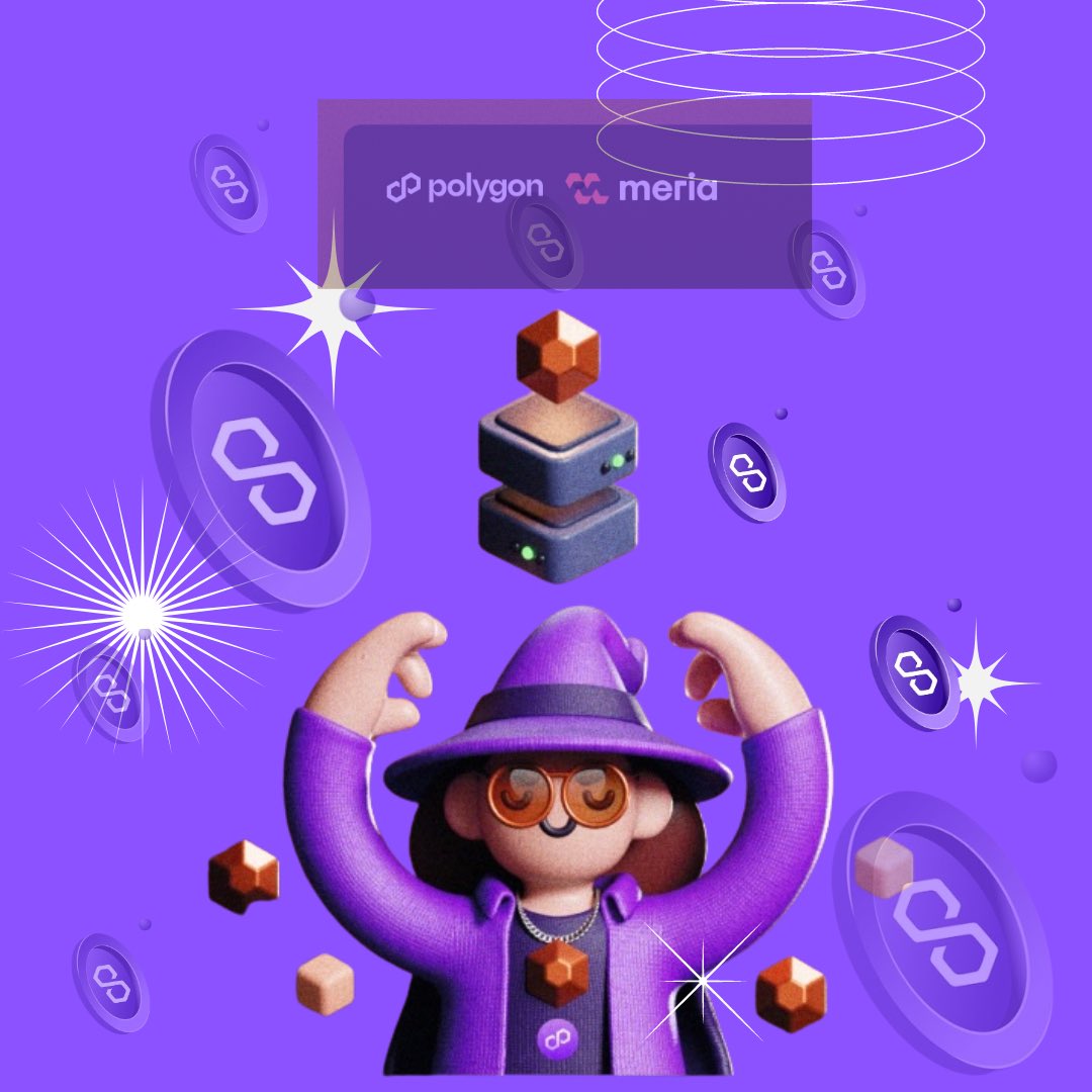 Einshen93's tweet image. 🌐 Wondering why Meria shines in the spotlight? They&apos;re a trusted validator on Polygon PoS, securing transactions and ensuring smooth operations. Their expertise is the backbone of the Polygon ecosystem.
#ValidatorSpotlight