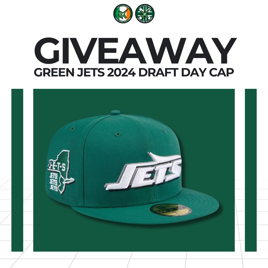 🇬🇧JETS IN LONDON GIVEAWAY🇬🇧 The Jets are returning to London! We’ll be turning London green so as a first step, we’re giving away an exclusive Jets Draft Cap! RULES: 1. Follow @uknyjets 2. LIKE & RT this post! Find out more about the UK&I Jets Fan Club: uknyjets.com/membership