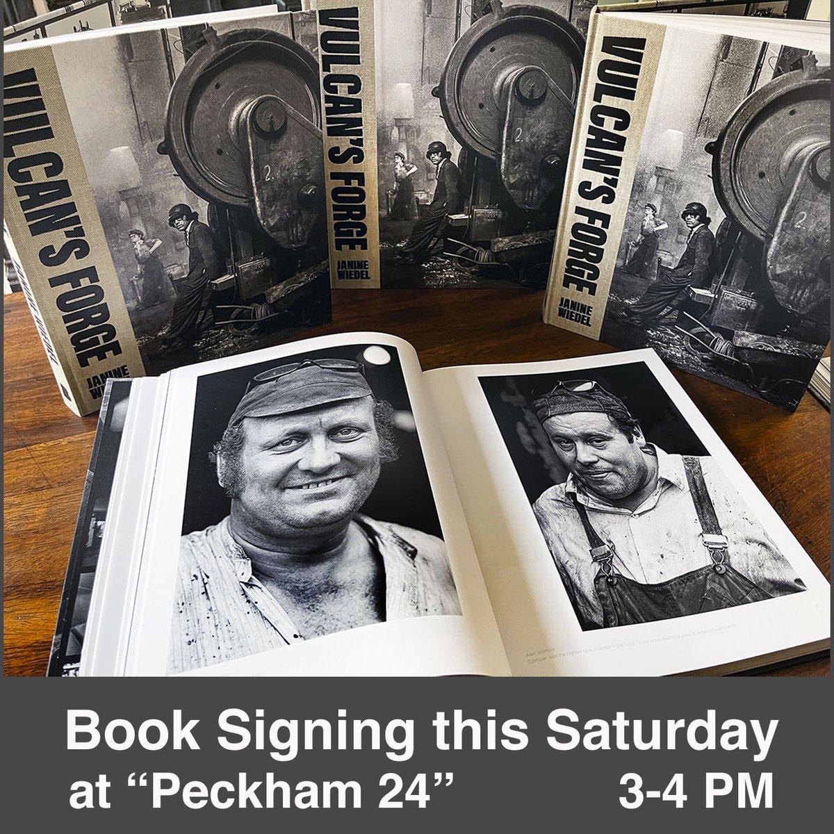 I will be on the Bluecoat Press stand at the ‘Peckham 24’ Book Fair signing ‘Vulcans Forge’ books between 3-4 on Saturday 18th May Would be great to see you there!!! peckham24.com @bluecoatpress @copelandparkse