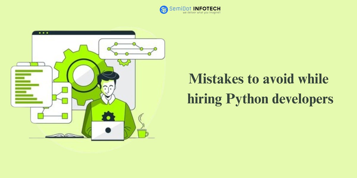 DotSemi's tweet image. Mistakes to Avoid While Hiring Python Developers
When hiring Python developers, avoid overlooking communication skills, as clear communication is vital for teamwork and project success
Read More: tinyurl.com/54tx48bj
#hirepythondevelopers #pythonprogramming #hiredevelopers
