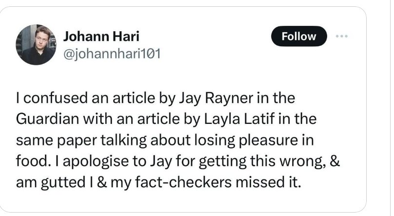 Amazing. 'I'm sorry I got caught publishing easily-disproven BS, but others should have stopped me' He can't even write a basic apology without throwing someone else under the bus. It's like a reflex he's developed.