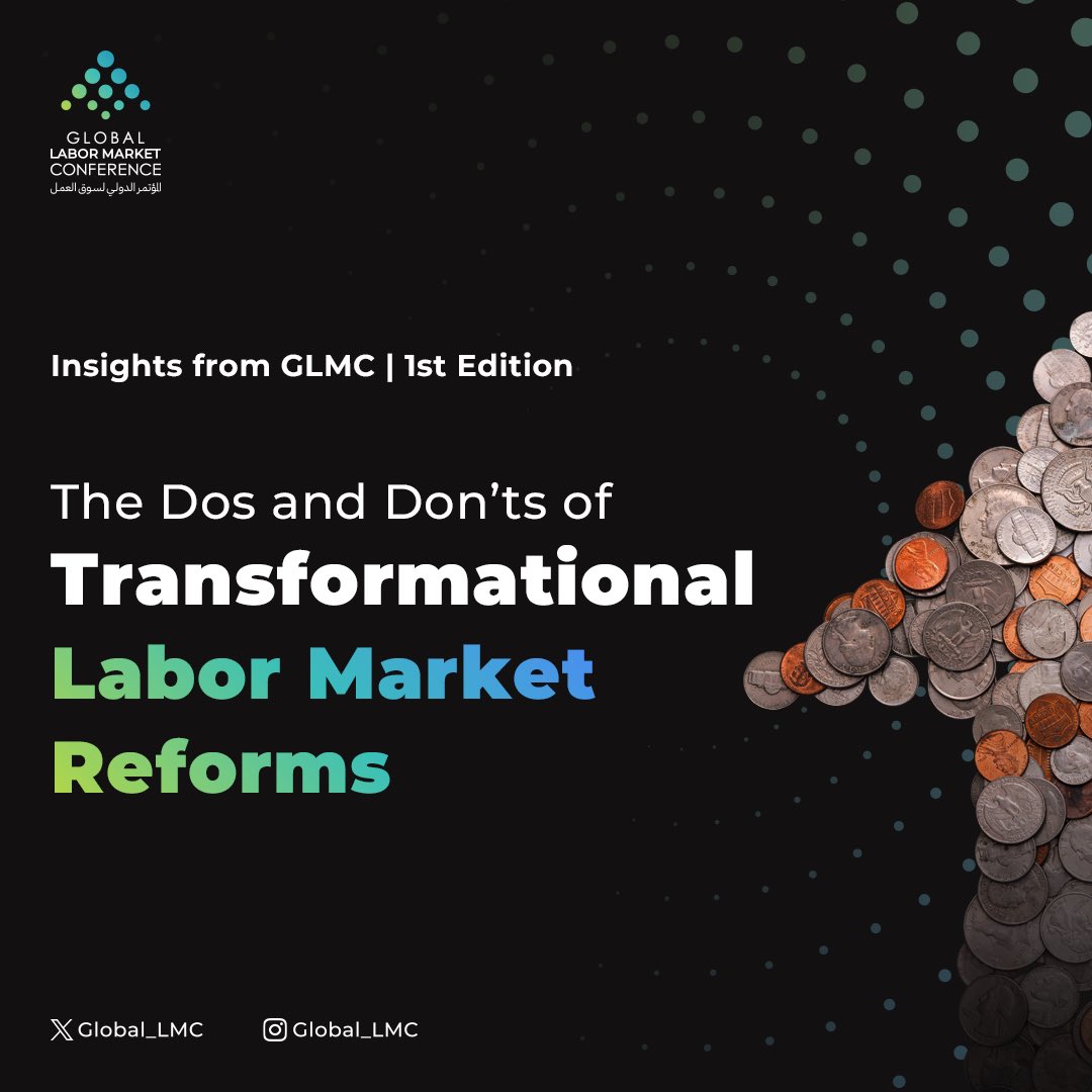 During GLMC’s 1st edition, we discussed the merits of each approach and strategies for building consensus, with insights and experiences from various countries.

What do you think is essential for successful labor market reforms in any context?
#GLMCinsights #GLMC