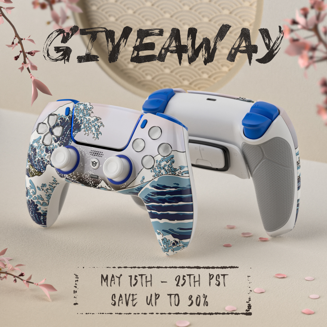 🛍️ May Shopping Festival #Giveaway 🛍️

Spring into savings and win big! 😍

💎Follow & Like & RT
💎Tag a friend (unlimited entries)

🎁 A $200 HexGaming Controller

Ends in a week. Open worldwide. 🍀

#ELDENRING #NintendoSwitch #gaming #Splatoon3 #ps5 #xbox #hexgaming #csgo