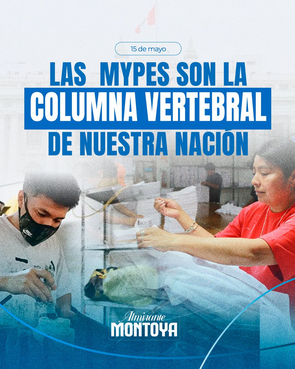 Hoy celebramos el Día Nacional de las Micro y Pequeñas Empresas (MYPEs), destacando su papel vital en la economía peruana. Conformando el 99.8% de las empresas en el país y generando el 70% de los empleos, las MYPEs son el motor del progreso económico y social. ¡Feliz día a todos
