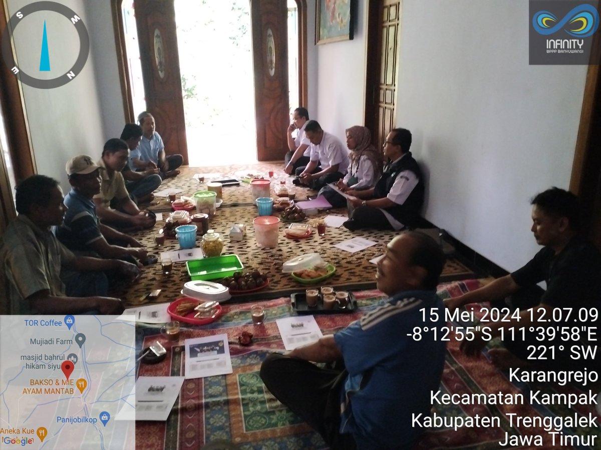 ibnu_m3's tweet photo. Rabu (15/05), Ibnu Mas'ud,S.Pi Luhkan Kab. Trenggalek. Pembinaan kelompok dan Penilaian Kelas Klp KP di Poklahsar Sari Tirto Asin,  Ds. Karangrejo Kec. Kampak
#GiatLuhkanSatminkalBwi #luhlapor 
@puslatluhkp @bppp_banyuwangi https://t.co/5fwma6QnNS
