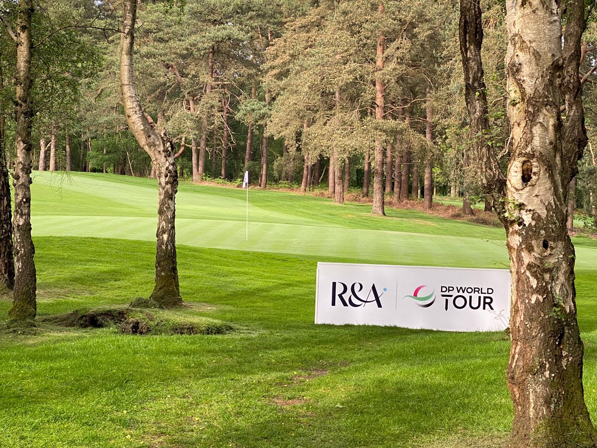 We are here in Woburn this week supporting the golfers for The G4D Open.

<a href="/RandA/">The R&A</a> <a href="/DPWorldTour/">DP World Tour</a>