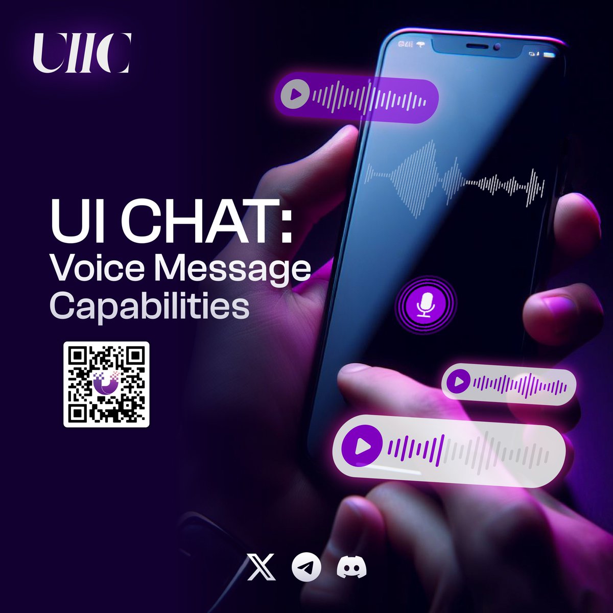 🎤 Speak your mind with UI Chat! Our voice messaging feature brings your conversations to life, making each interaction more personal and direct. Start chatting the way you want! 🗣️ #VoiceMessaging #UIChat