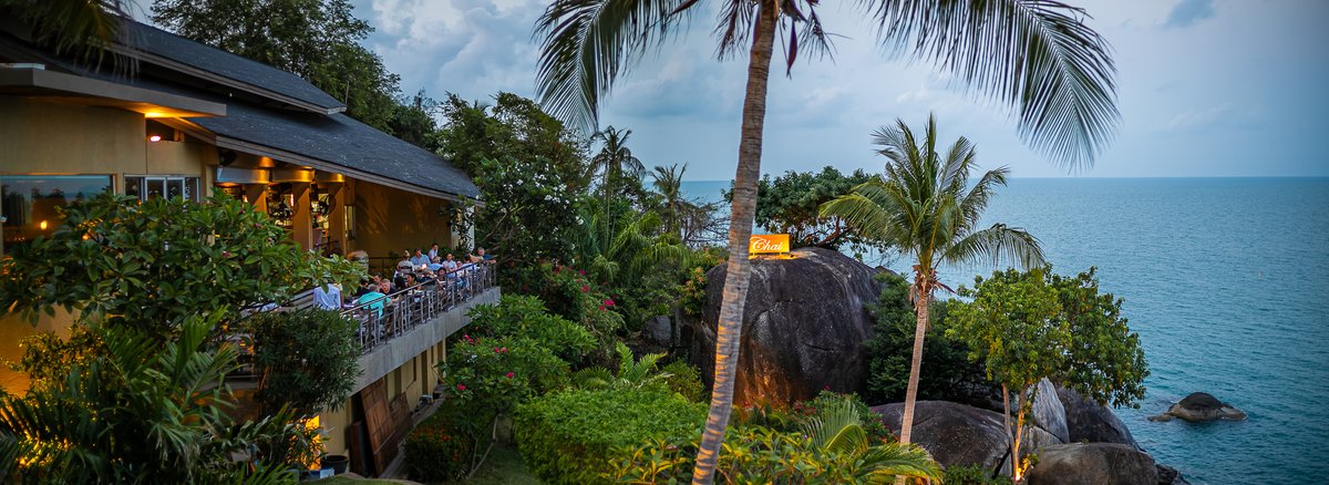 cliff_koh's tweet image. Unwind After Adventures. Enjoy discounted drinks and appetizers during Happy Hour at The Cliff Bar &amp;amp; Grill. #CliffSamuiHappyHour #UnwindInStyle Reserve Now, Link in Bio!