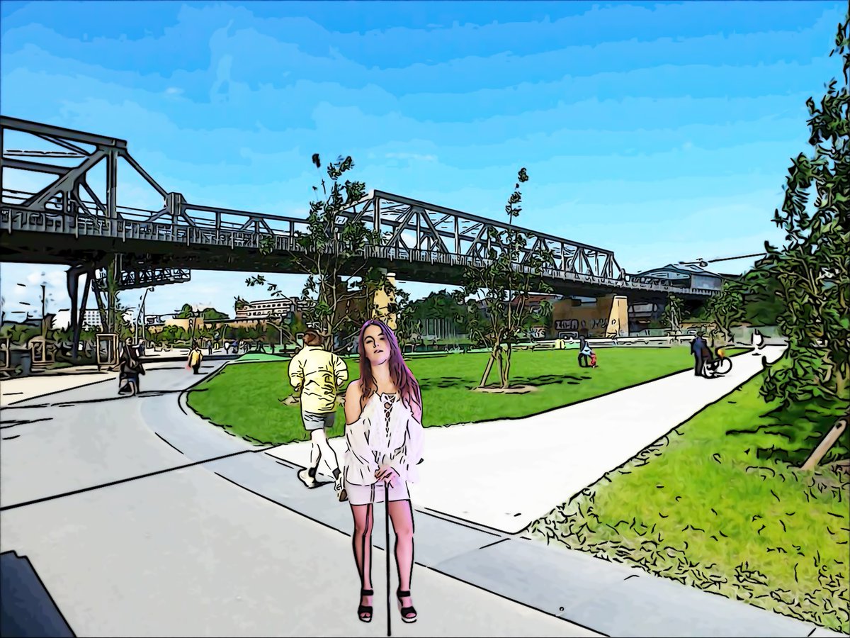 createurecit's tweet image. Balade dans un parc.....
#girls_never_challenge #Univision