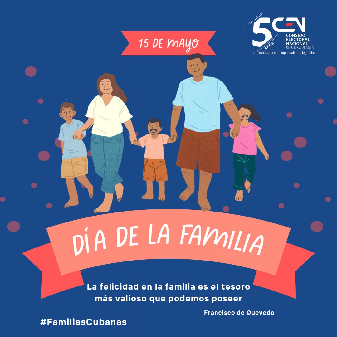 #DíadelaFamilia , recordamos el papel tan importante que juegan las familias en el cuidado de sus seres queridos. ❤Su amor, apoyo y dedicación son fundamentales en cada paso del camino de la vida 
 🇨🇺