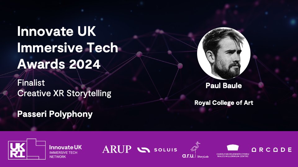 🎭 Meet the finalists for the Creative XR Storytelling category at the #IUKImmersiveTechAwards Join us on 21 May in London to witness these groundbreaking projects in action and see who the winner of this category will be!
Register: bit.ly/3wxEgoB
#XR #VR