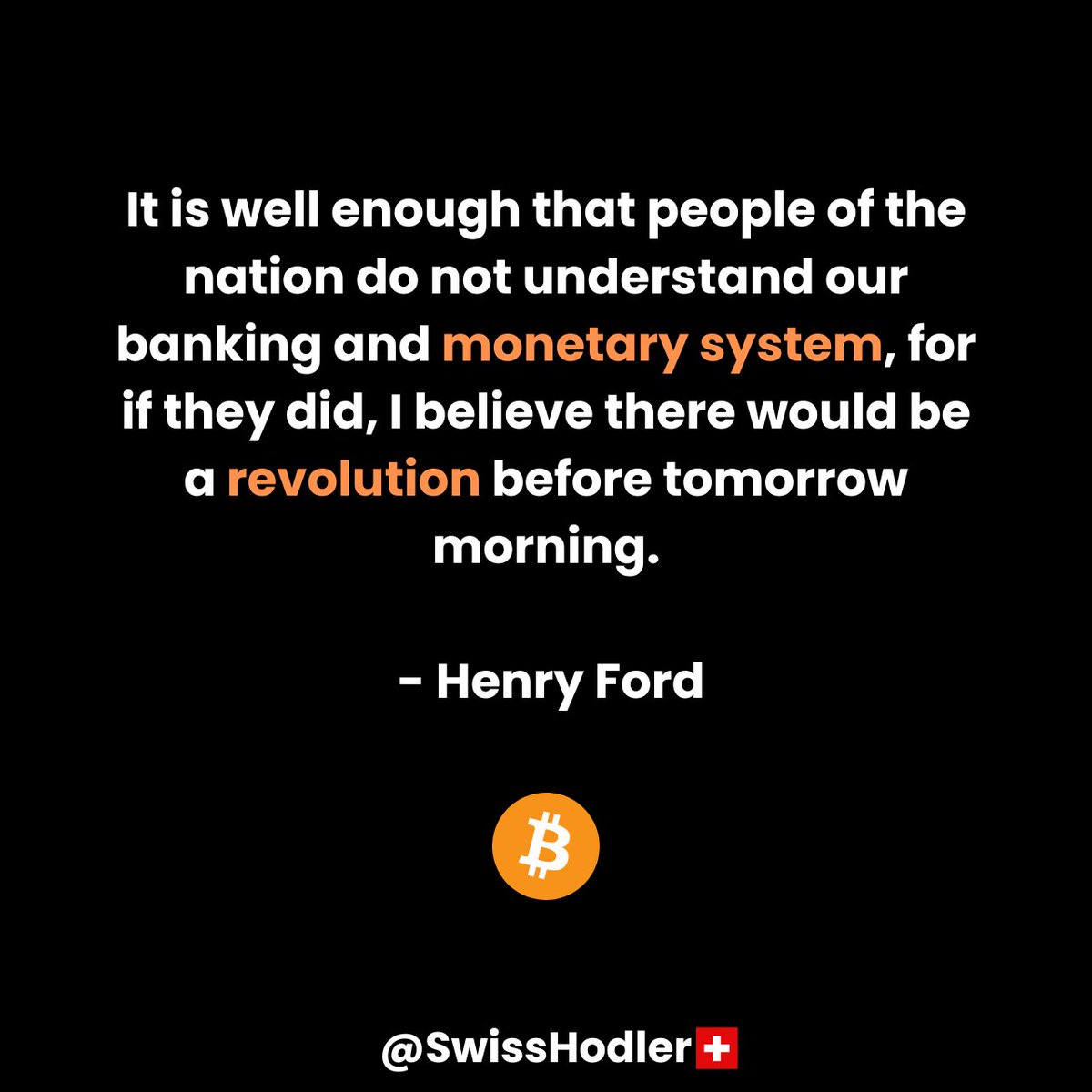 Ignorance is bliss and also the saviour of the politicians and central banksters. For now. 

#Bitcoin is unstoppable.