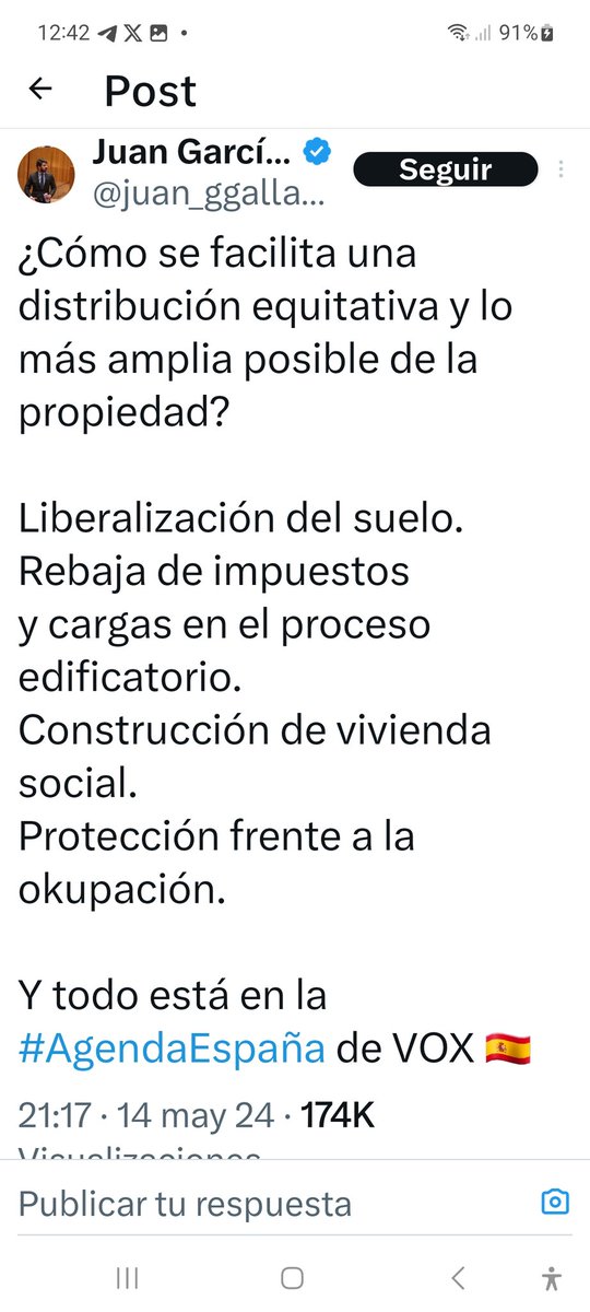 Nula comprensión lectora o mala fe?
#StopBULOS

No entiendo ese afán por incordiar al exPartido, de este tipo y la Olona, salvo x soberbia y resentimiento más mezquino. 

Dos descartados y resentidos, supurando hiel.

Lo q realmente propone @juan_ggallardo  
👇👇
#AgendaESPAÑA 🇪🇦