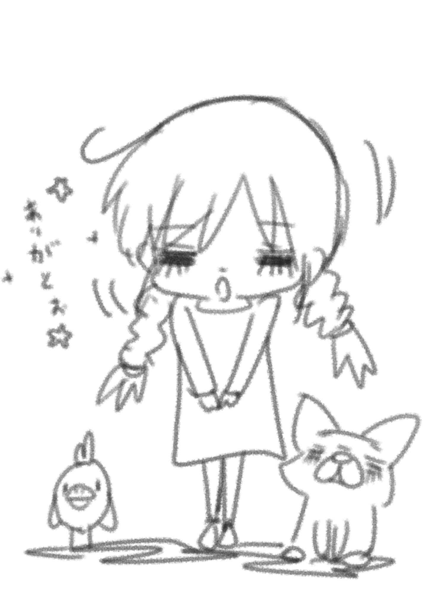 アート鉢 by カメ子カメ男 ダークグレー ライトグレー アート鉢 by