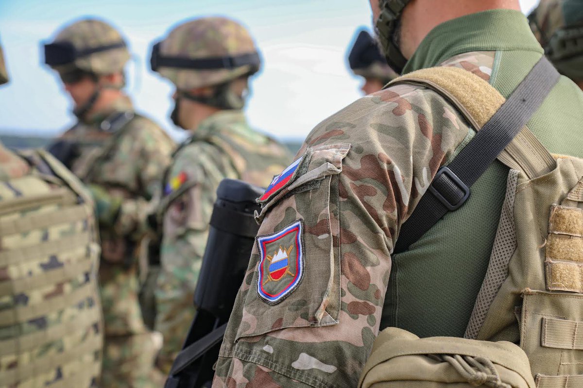 Happy Armed Forces Day, #Slovenia! 🇸🇮 Today, we salute the dedication & professionalism of the Slovenian Armed Forces, who are also celebrating 20 years in #NATO this year. 🫡🌐 #AgileForces #WeAreNATO