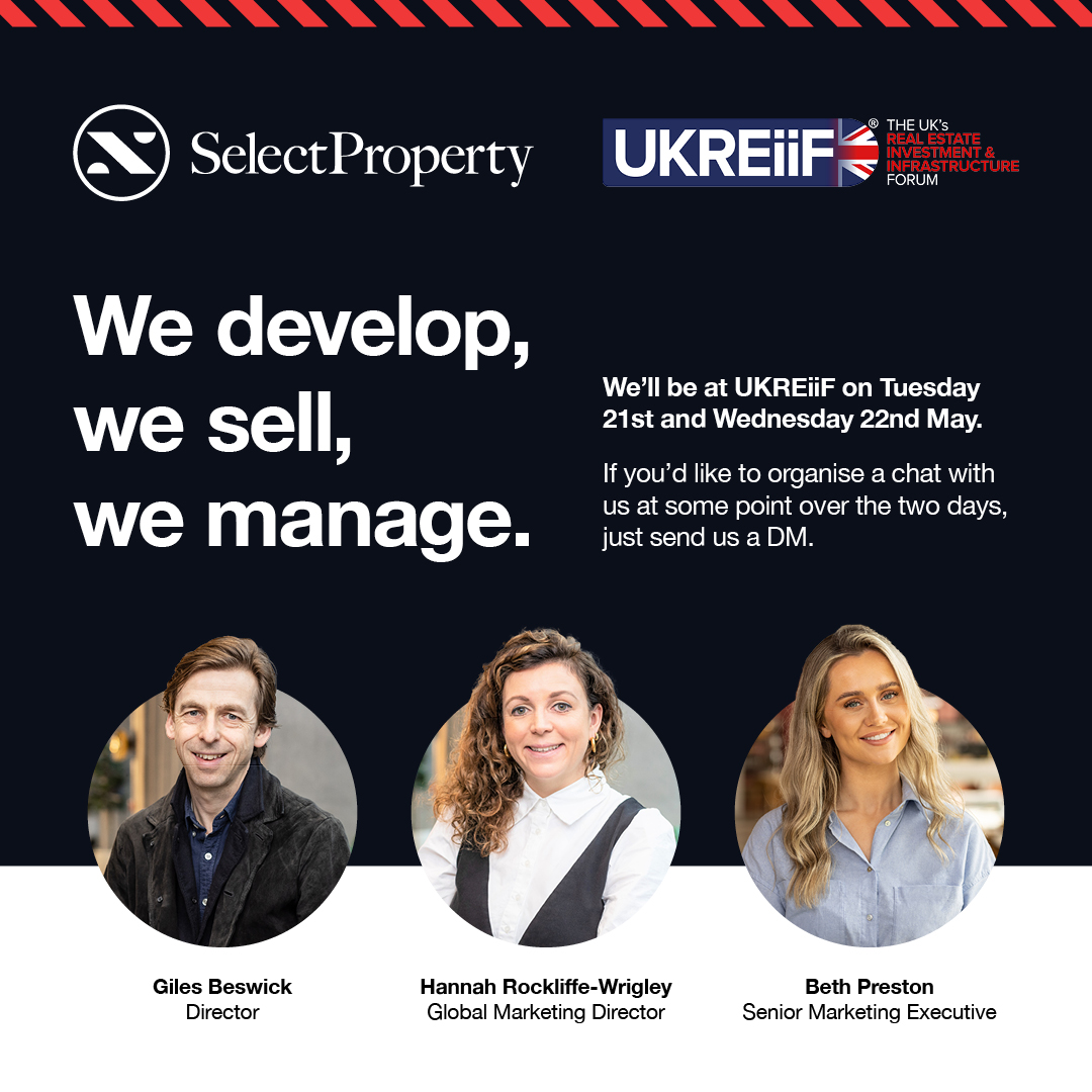 OSelectProperty's tweet image. 🤝 The team are looking forward to attending @UKREiiF in Leeds next week.

We&apos;ll be there on Tuesday and Wednesday and have availability to meet for a coffee. If you&apos;d like to catch up, just send us a DM. #SelectProperty