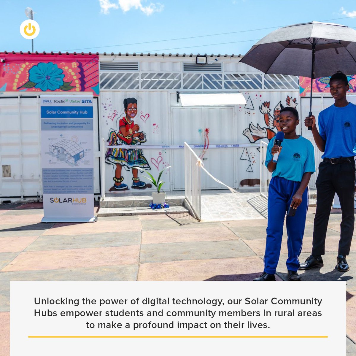 Computer_Aid's tweet image. Our mission allows us to reach people and communities through our Solar Community Hub projects.  

Donate today 
buff.ly/49x67mA 

#ComputerAid #SolarCommunityHub #DonateToday