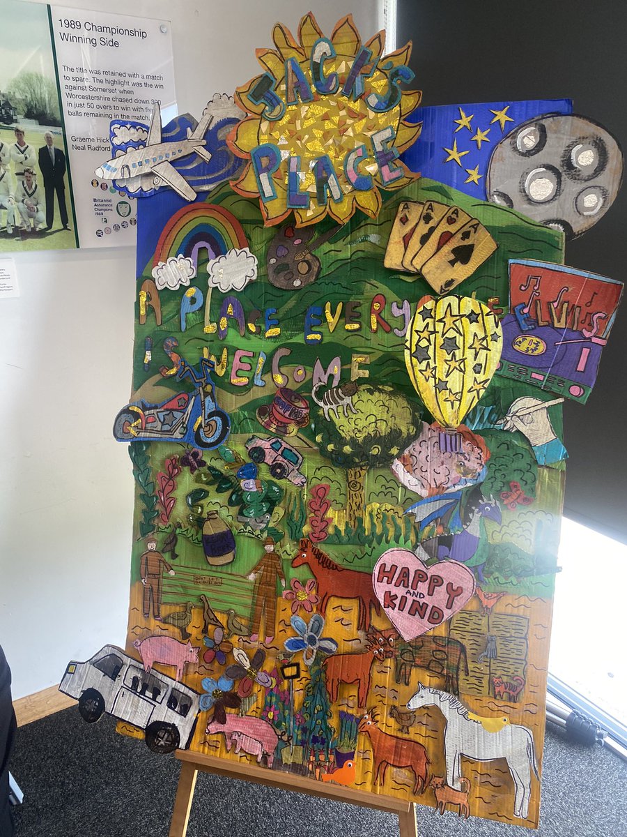 Fantastic artwork by @JacksC99518 jacksplacecare.co.uk Welcome to Jacks Place Care in Malvern, they provide a caring and supportive environment for adults with a range of needs, including people with learning disabilities and mental health issues @worcscc @Lisa_McNally1