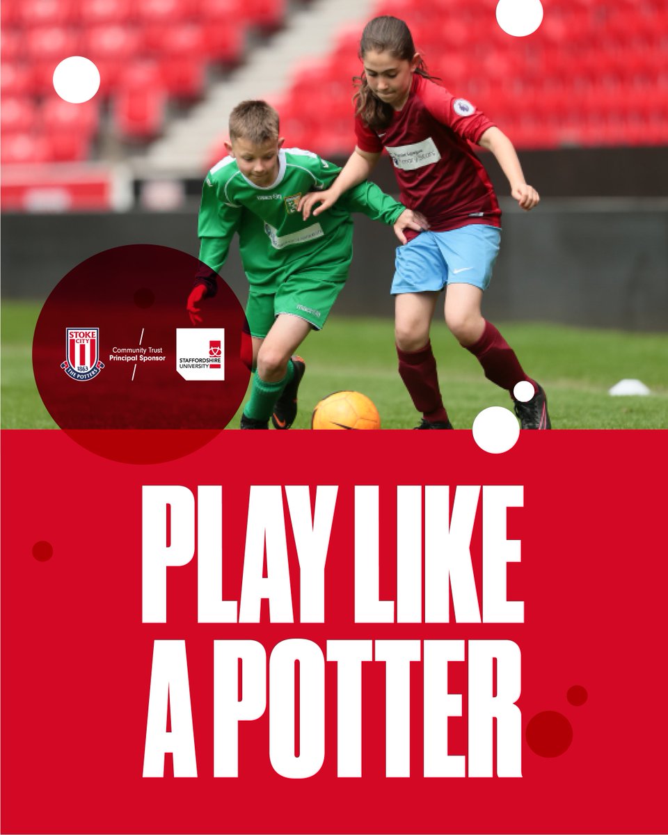 We are delighted to give young people the chance to 'Play like a Potter' during May Half Term! This is for one day only, and spaces are allocated on a first come, first serve basis so be quick to avoid disappointment! 😍 Book your place now 👉 loom.ly/1eRdZ08