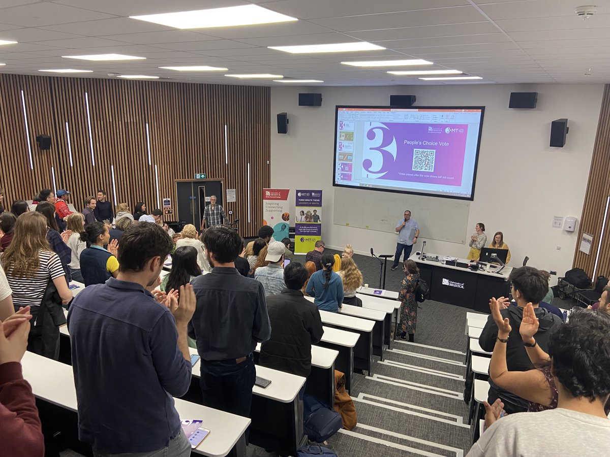 Congratulations to all our 2024 Three Minute Thesis Finalists! @Bristoluni @3MT_official #ThreeMinuteThesis #bristoldoctoralcollege #wearebristol 🙌