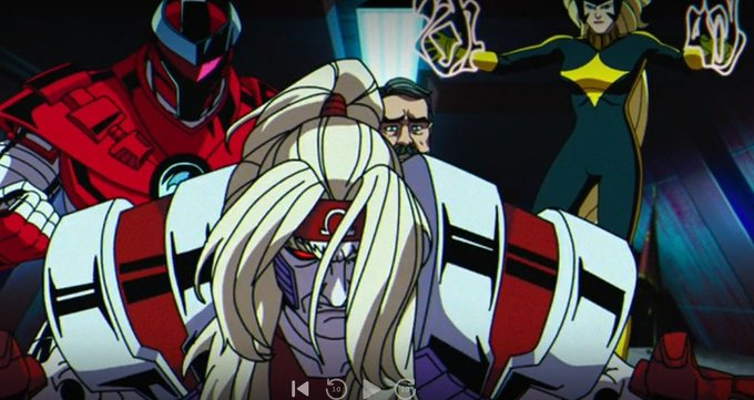 MarvelPodcast_'s tweet image. #OmegaRed #CrimsonDynamo #DarkStar luchan contra los Centinelas Prime en Rusia. En Canadá #Psylocke con #AlphaFlight (#Puck, #Aurora, #Northstar y #Taslisman) #Xmen97