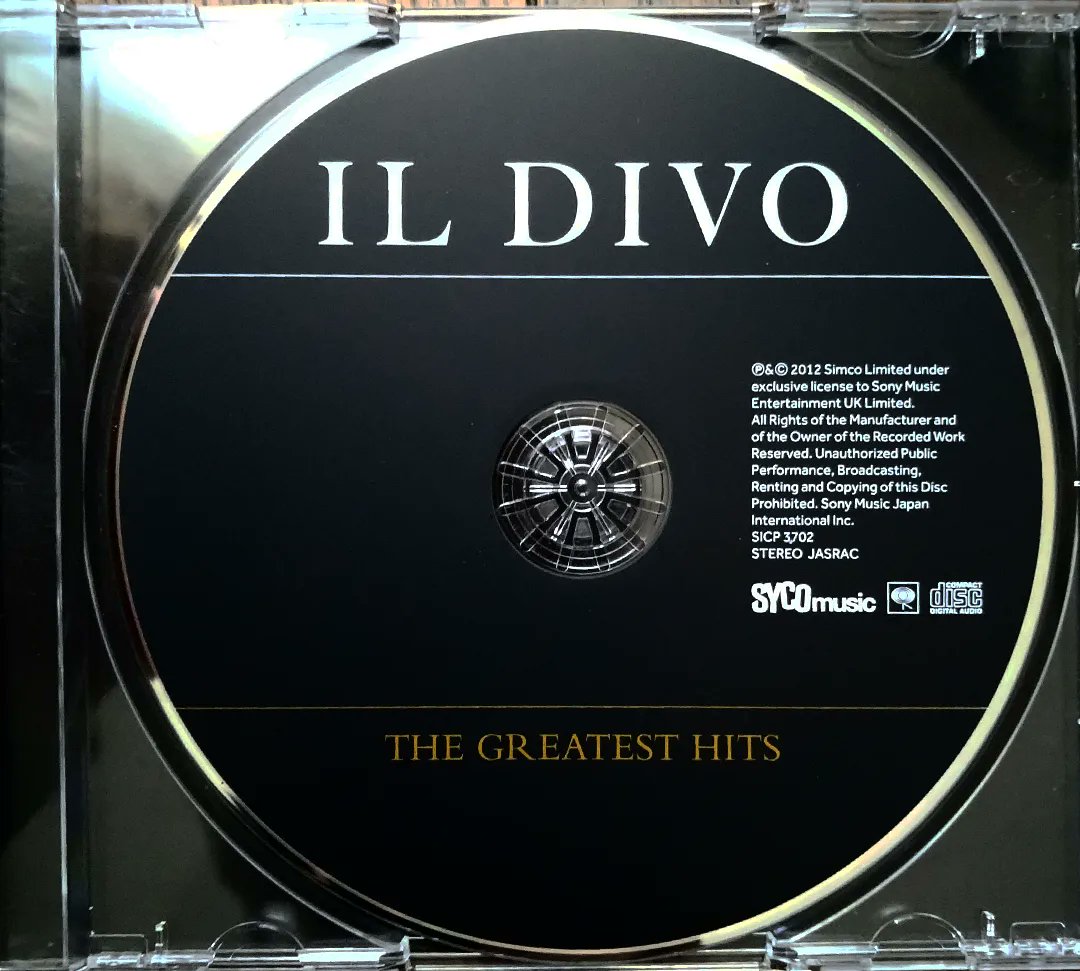 This compilation album is truly amazing.
Now playing IL DIVO compilation album 'THE GREATEST HITS', Only for JAPAN compact disc edition. #ildivo #compilation #thegreatesthits #cd