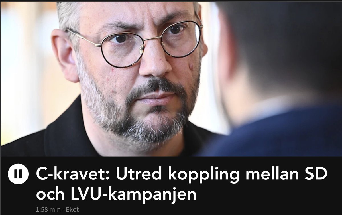 Detta är är ett desperat försök att syans och är ett dåligt skämt. 

Om det är någon som ska granskas så är det denne mans kopplingar till islamister i Erdogansfären och C:s infiltration av turkiska och diverse islamister som genomåren skymtat fram med hijabi sharia domare m.m.