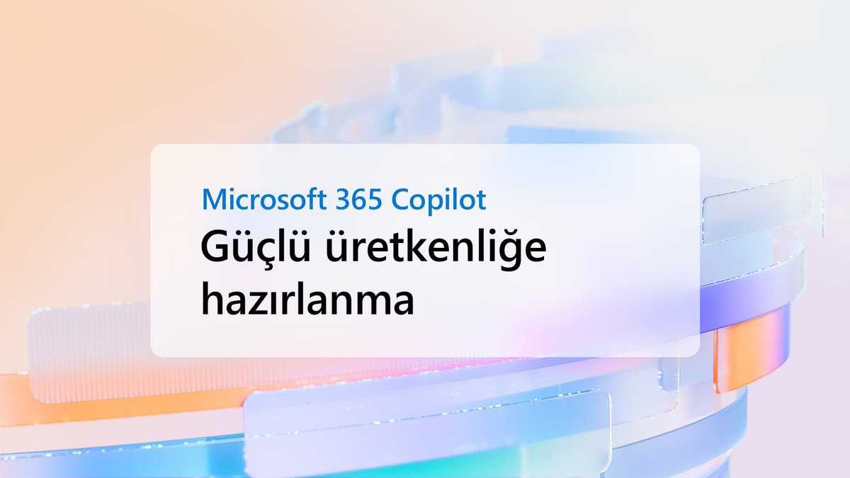 Microsoft 365 Copilot kullanımına ilişkin genel teknik gereksinimler ve en iyi uygulamalar nelerdir? Bu blog yazımızda ele aldık:  msft.it/6011Yn7wD
