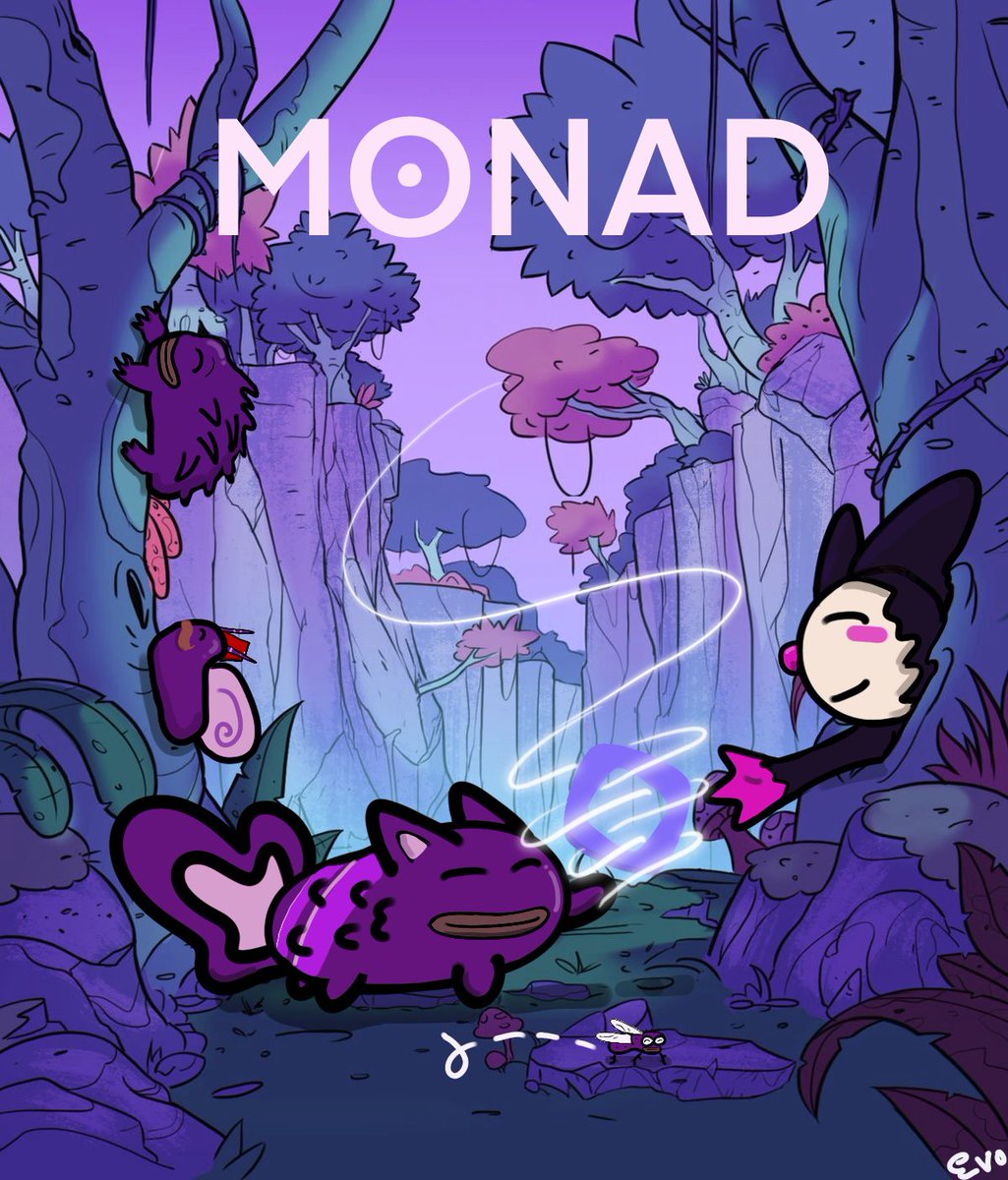 GM⨀NAD 💜 I just thinking how about MONAD community in the future!There may be some misstatements or omissions in my opinion. But this is my personal opinion. There are many things to make the monad community will be very solid and continue to grow with the philosophical