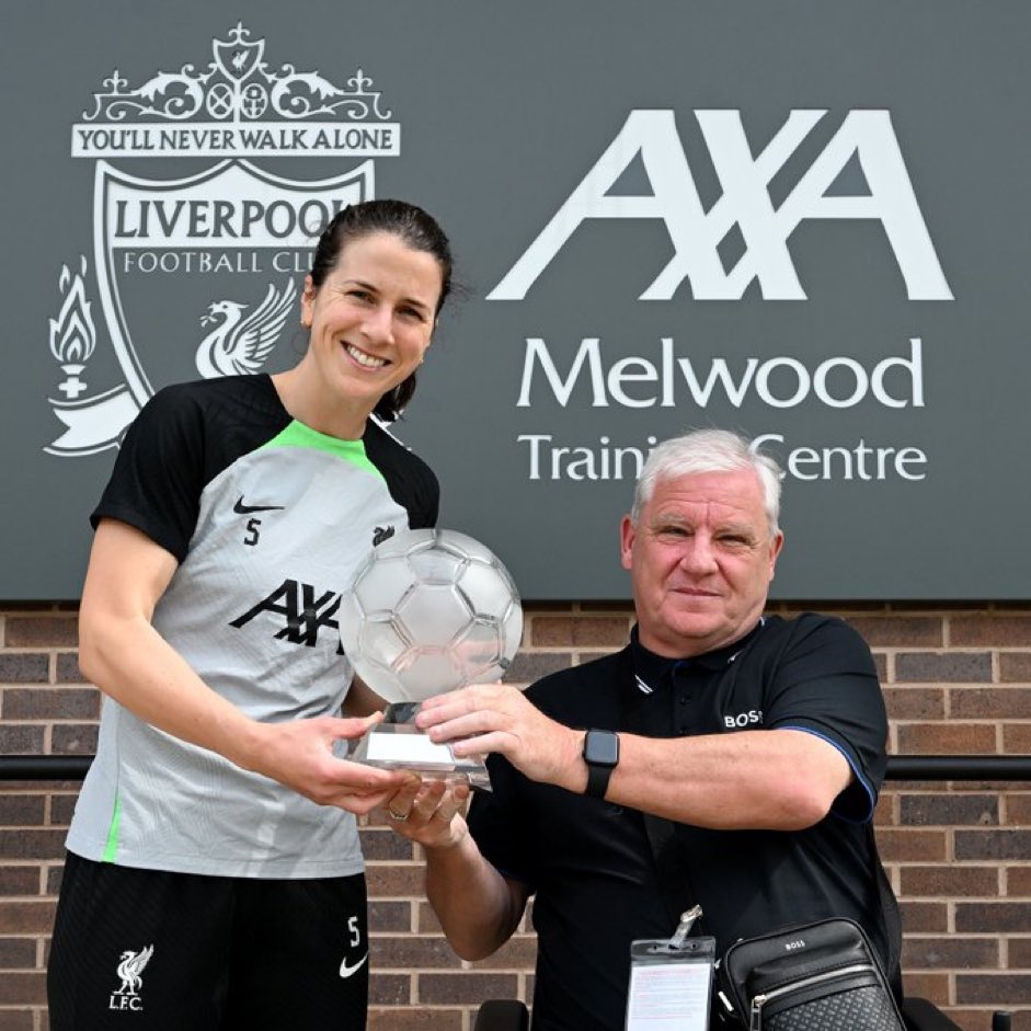 Niamh Fahey is the 23/24 Liverpool Disabled Supporters Association Women’s Player of the Year👏