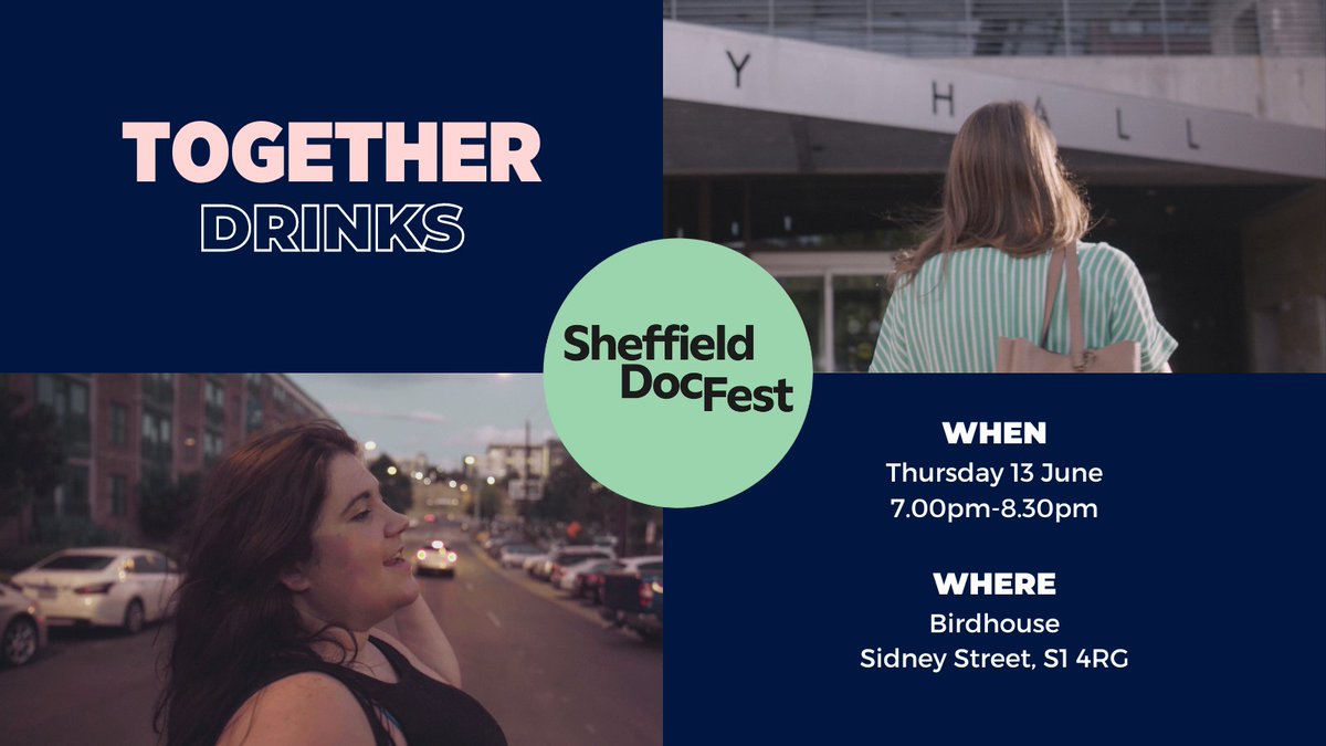 Join #TogetherFilms at @sheffdocfest for a drink to celebrate the power of #socialimpact storytelling. Network with like-minded filmmakers & industry colleagues who are passionate about amplifying the impact of film. Space is tight, so please arrive early to secure your place!
