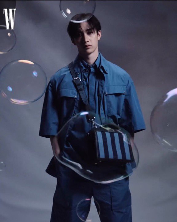 beyondyasmin's tweet photo. BANG CHAN FOR W KOREA https://t.co/S2hYQL8oqn